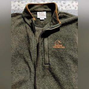 Men’s ducks unlimited zip up vest